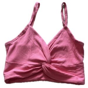 ARITZIA pink cropped tank Size S